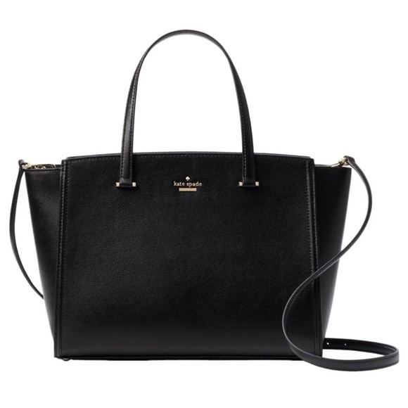 kate spade Handbags - NWT Kate Spade Black Large Geraldine Satchel Purse